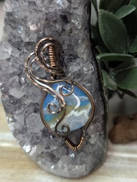 Image 1 of Aurora sky agate pendant