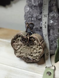 Image 2 of Eternal Blossom Alashan stone pendant