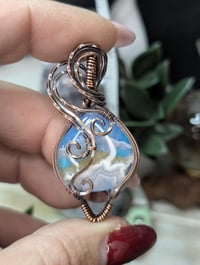 Image 3 of Aurora sky agate pendant