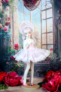 Image 5 of MSD MiniFee doll pink dress