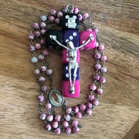 Image 8 of Lousy Crucifix  Handmade Lucky dice crucifix 