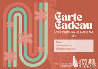 Image 1 of Carte cadeau modelage (2h30)