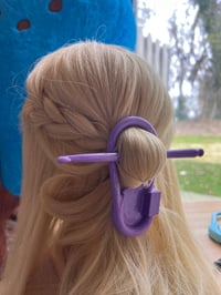 Image 2 of The Stitch Marker Hair Pin