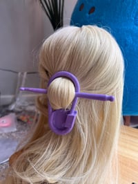 Image 3 of The Stitch Marker Hair Pin
