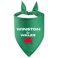 Image 2 of Personalised Wales Pet Bandana