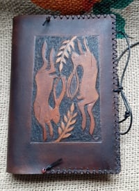 Image 1 of Journal cover with hares