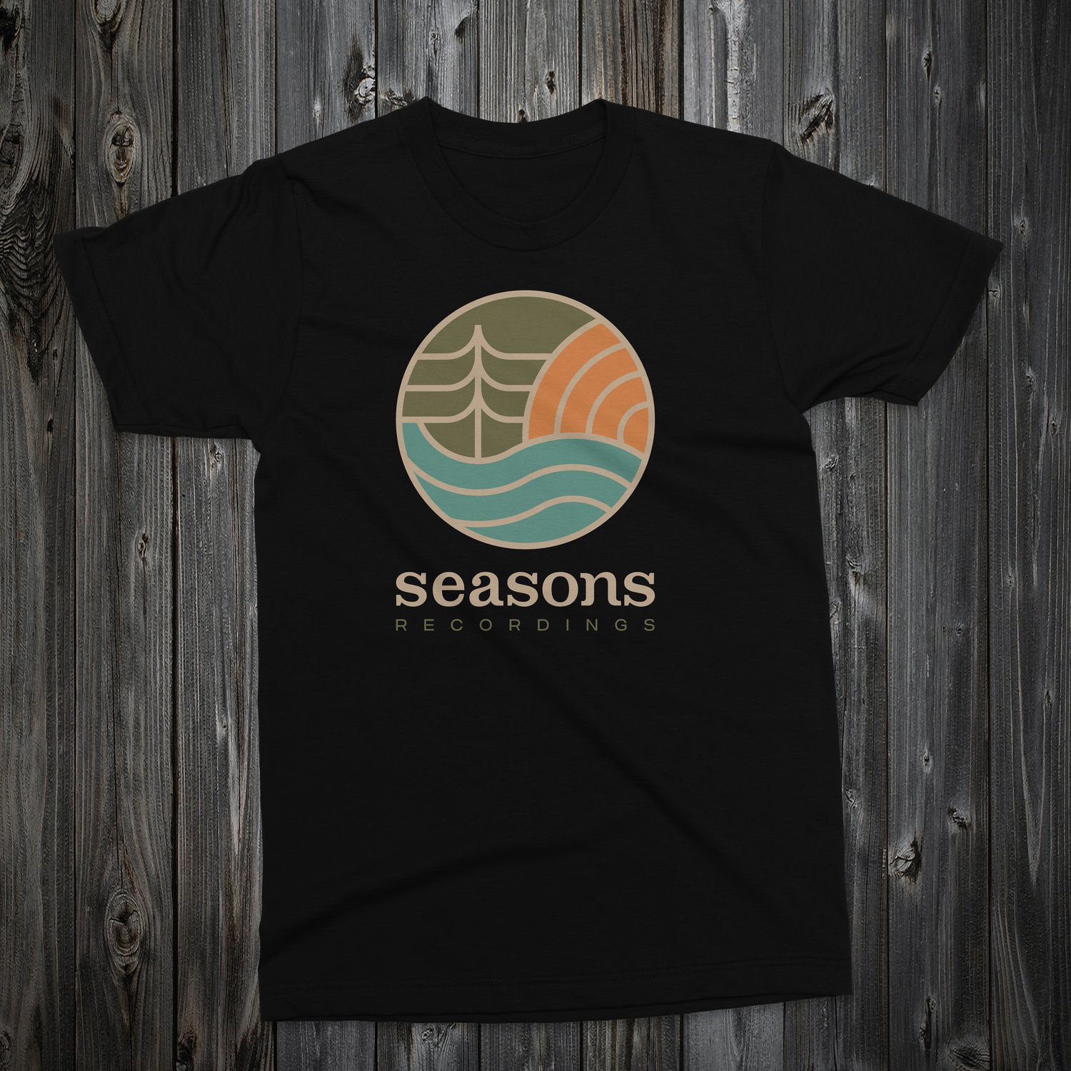 Image of Seasons 'Forest Meets Sea' Black 