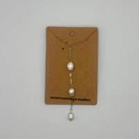 Pearl Drops Necklace (#2145)