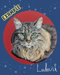 Image 5 of Hand-Painted Pet Portraits (Acrylic or Oil)