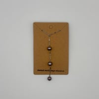 Pearl Drops Necklace (#2163)