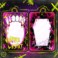 Image 2 of PREORDER: The Vampire Lestat Double Sided Acrylic Photocard Holder