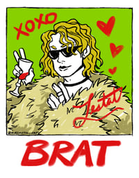 Brat Lestat Polaroid Print
