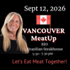 VANCOUVER MEATUP hosted by Dr Lisa Wiedeman