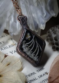 Image 4 of Snake Spine and Floral Pendant