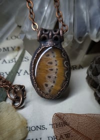 Image 3 of Double Sided Butterfly Wing Pendant