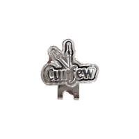 Silver Curfew Brim Clip