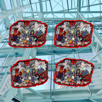 Image 2 of train hangout sticker
