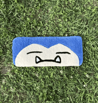 poke man sleepy man keyboard rug