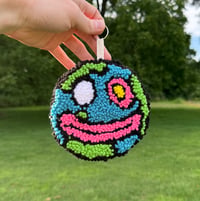 star splash world logo keychain