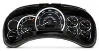 Image 1 of 2003-2005 PLATINUM CADILLAC ESCALADE PROGRAMMED CORE EXCHANGE INSTRUMENT GAUGE CLUSTER (SWAP & GO)