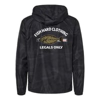 Image 1 of Halibut Legals Only Windbreaker