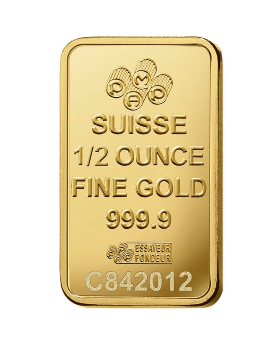 Image of COSTCO 0.5 Oz Gold Bar PAMP Suisse Lady Fortuna Veriscan (New in Assay)