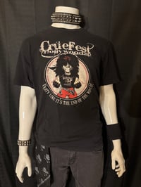 Image 1 of Stevie Rachelle "From My Collection / Cruefest 2012" Men's Tee, Worn, + 1 Free CD