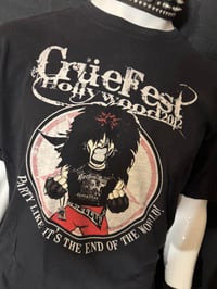 Image 2 of Stevie Rachelle "From My Collection / Cruefest 2012" Men's Tee, Worn, + 1 Free CD