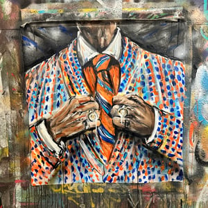 STYLIN & PROFILIN' ORIGINAL PAINTING - 30x30"