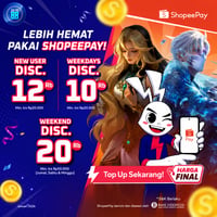 Top Up pakai ShopeePay Lebih Hemat di Sultan88!