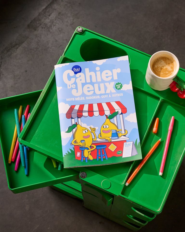 CAHIER DE JEUX - FLUID MARKET Image 2