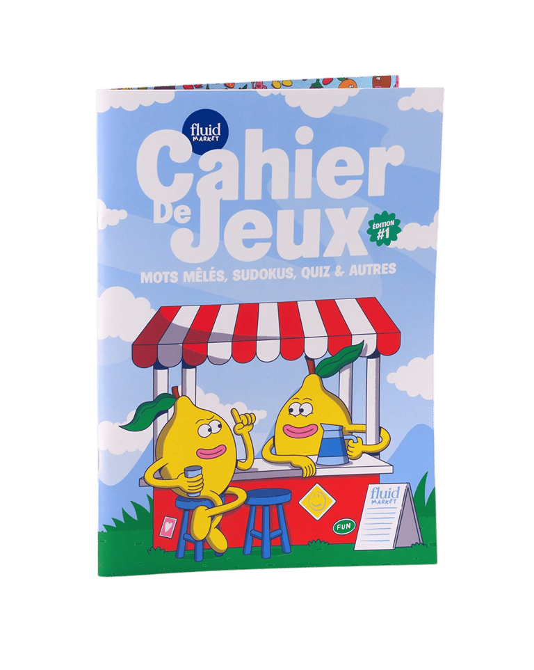 CAHIER DE JEUX - FLUID MARKET
