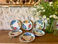 Image 1 of Assiettes à dessert en terre de fer - Art de la table campagne