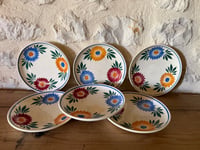 Image 6 of Assiettes à dessert en terre de fer - Art de la table campagne