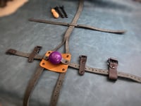 Image 2 of Bargain Box - Harness Panel Gag  (Brown panel)