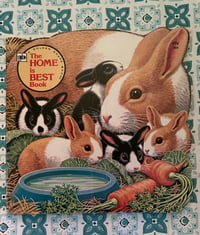 Image 1 of Vintage The Home Is Best, Golden Shape Book