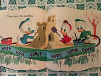 Image 2 of Vintage The Donald Duck Book , Golden Shape Book