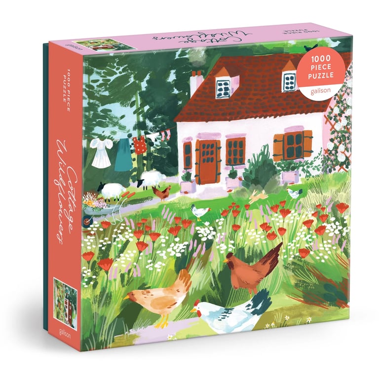 PUZZLE 1000 PIÈCES - COTTAGE WILDFLOWERS