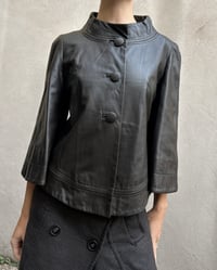 Image 4 of BROWN LEATHER SWING JACKET