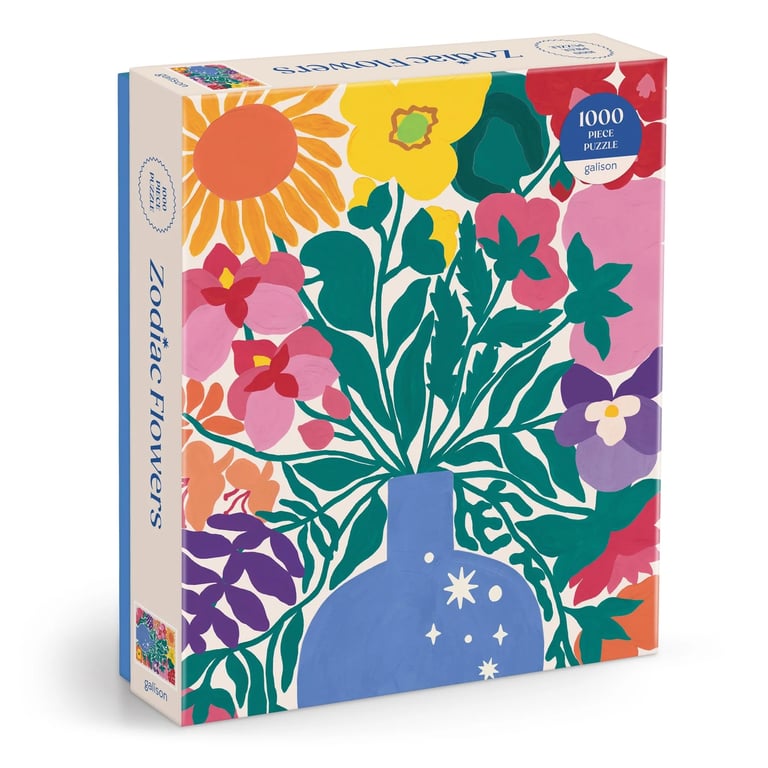 PUZZLE 1000 PIÈCES - ZODIAC FLOWERS