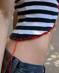 Image 4 of ITALIAN STRIPED CARDIGAN