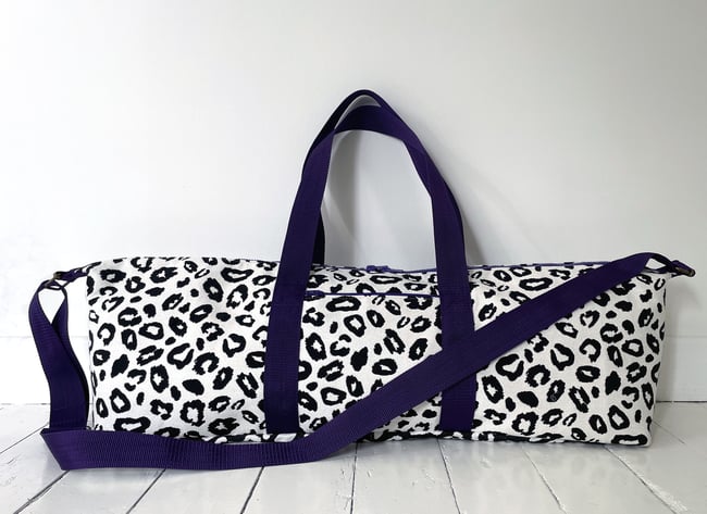 Sac yoga panthere noir & blanc