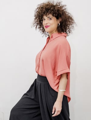 Image of Blusa amplia color liso by El otro tigre