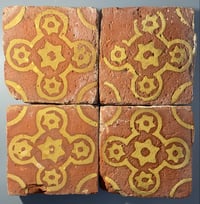 Image 1 of Medieval; Thirteenth Century Wessex School Encaustic Tile Panel. 