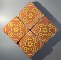 Image 2 of Medieval; Thirteenth Century Wessex School Encaustic Tile Panel. 