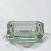 Image 6 of Cendrier pavé de verre vintage 1970 - Cendrier Lumax  design - Baubaus design 1970