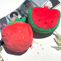 Image 5 of (PREORDER) Fruit plush Coin pouches