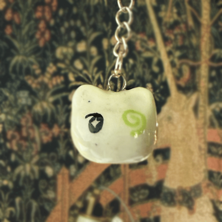 image of cat keychain