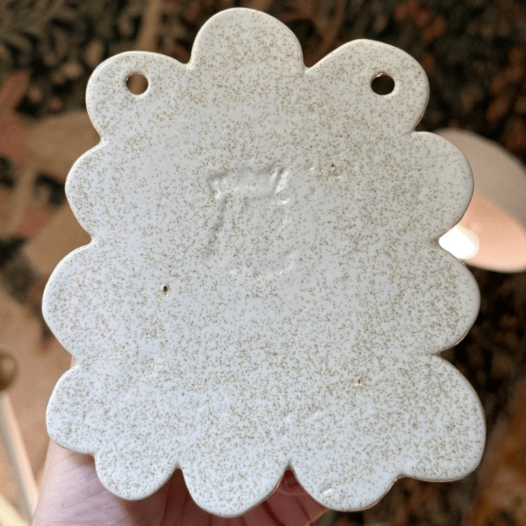 image of terrazzo wall vase