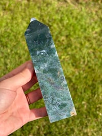 Image 1 of Moss Agate Chunky Tower
